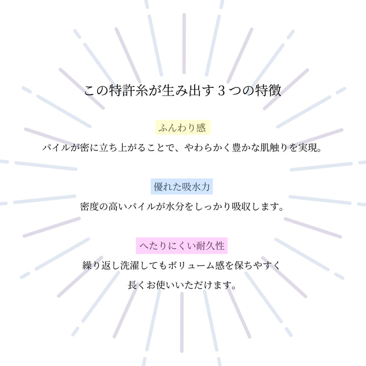 [セットでお得]　factory towel　フェイスタオル同色2枚セット