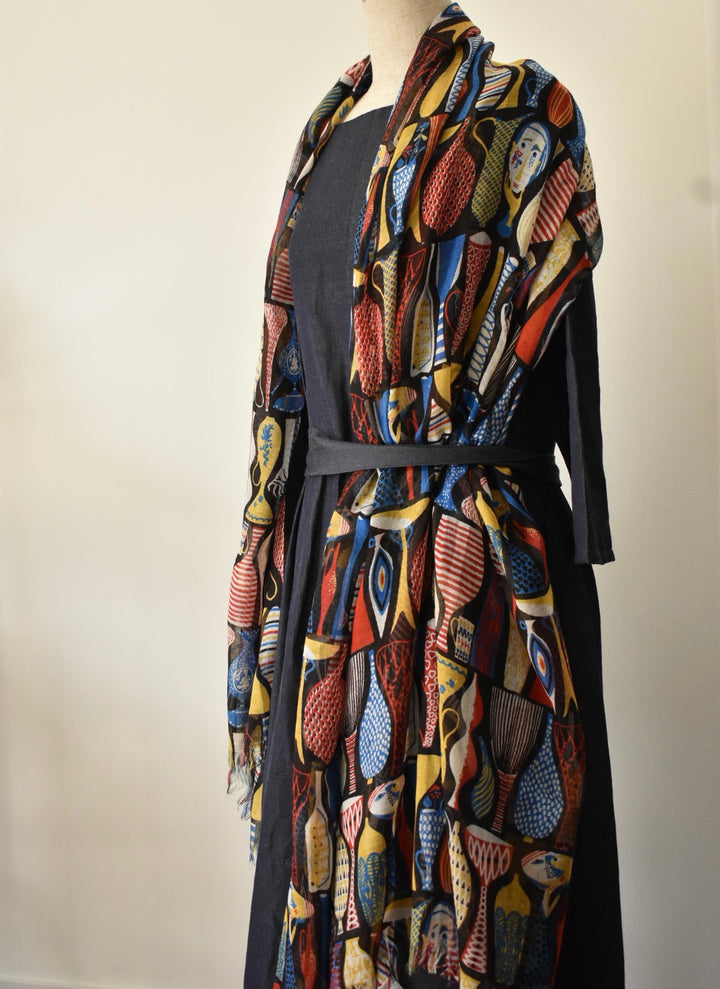 シルクカシミヤ　スティグリンドベリ第一弾コラボ　ポテリー gray