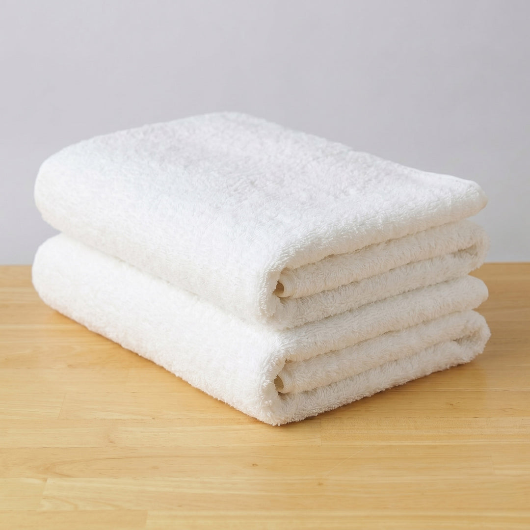 [セットでお得]　factory towel　バスタオル同色2枚セット