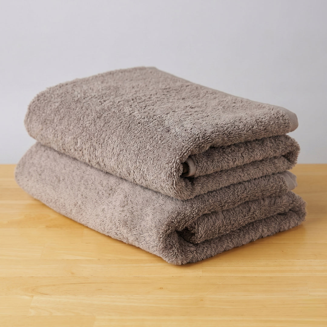 [セットでお得]　factory towel　バスタオル同色2枚セット