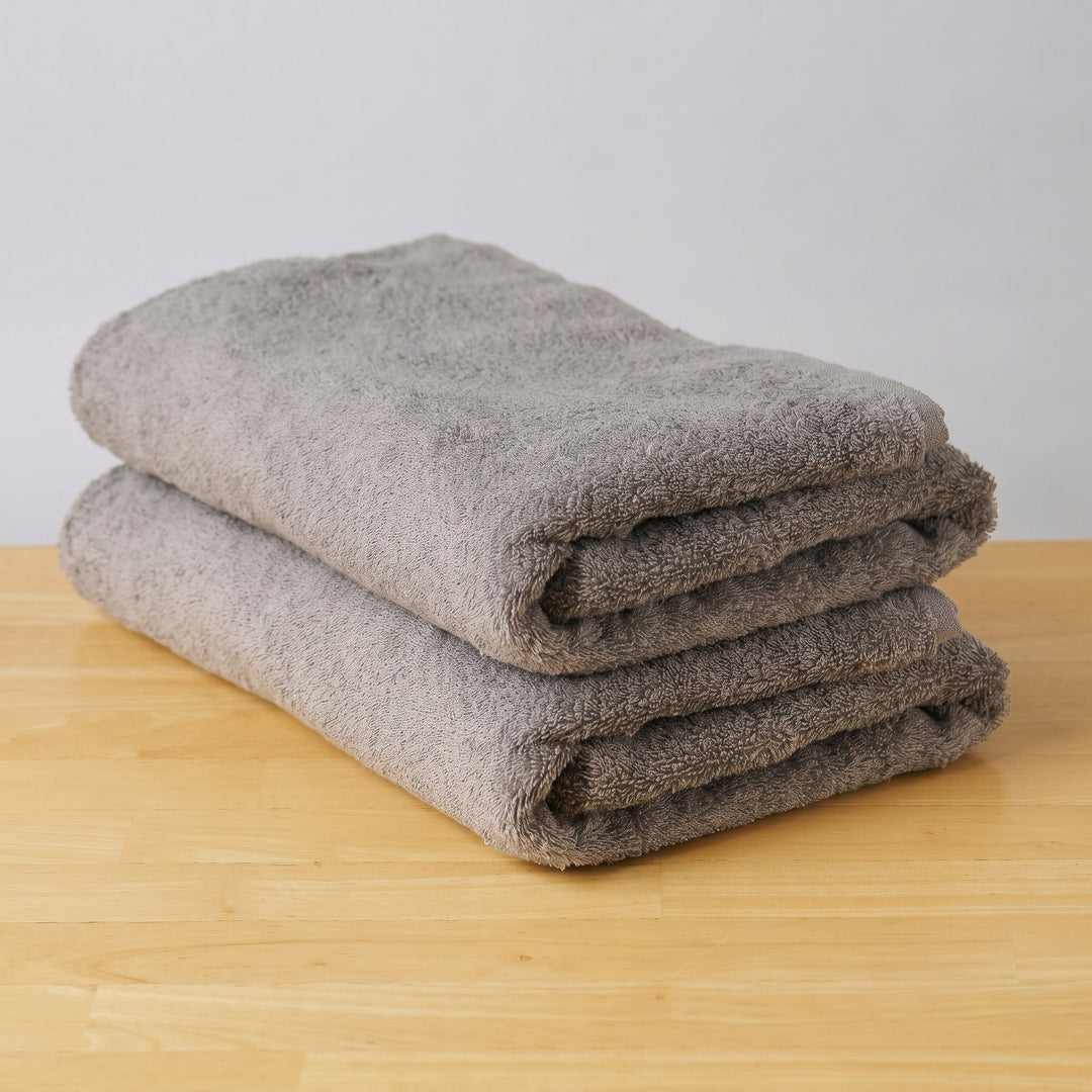 [セットでお得]　factory towel　バスタオル同色2枚セット