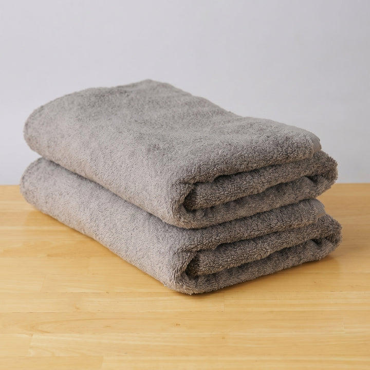 [セットでお得]　factory towel　バスタオル同色2枚セット
