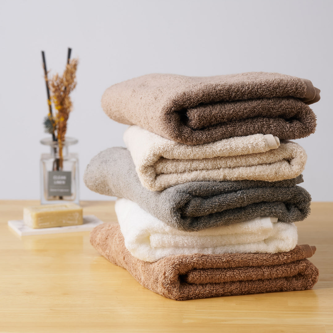 [セットでお得]　factory towel　バスタオル同色2枚セット