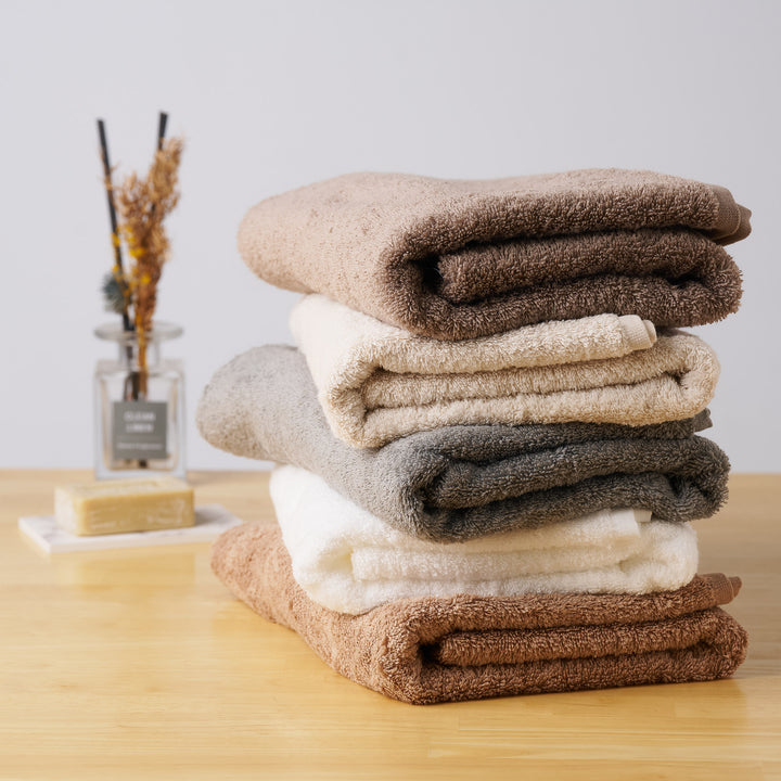 [セットでお得]　factory towel　バスタオル同色2枚セット