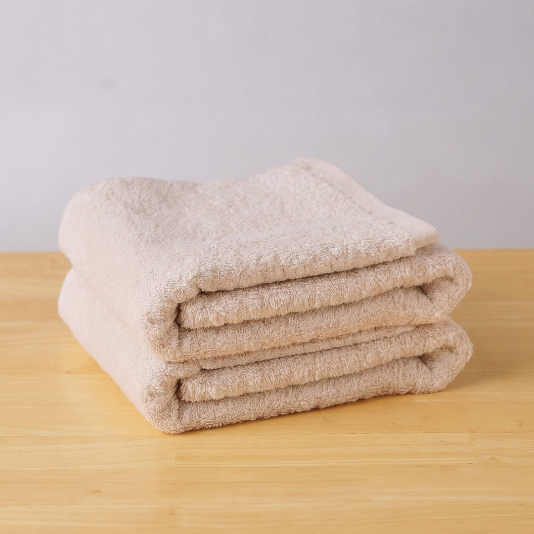 [セットでお得]　factory towel　フェイスタオル同色2枚セット