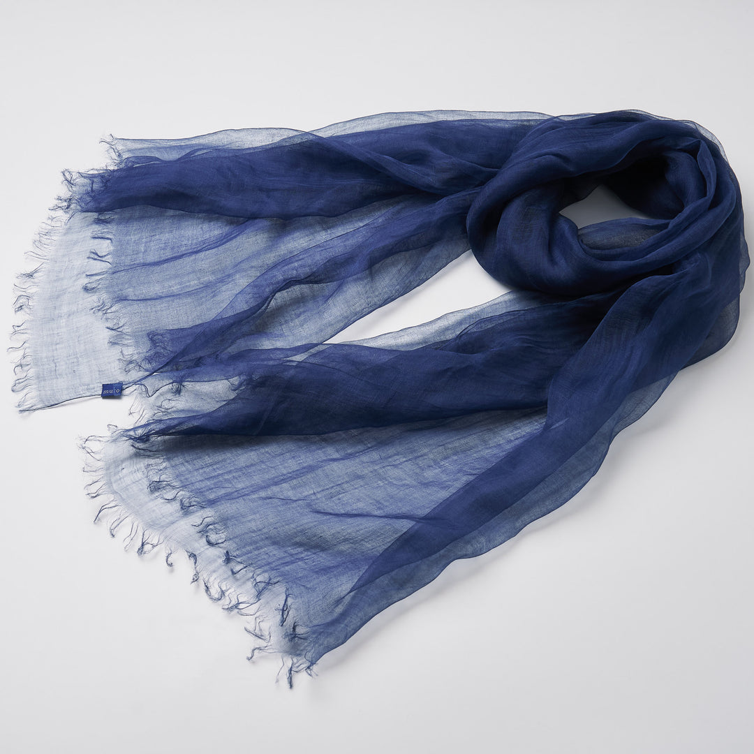 麻100％　大判ストール　R500 plain stole　
