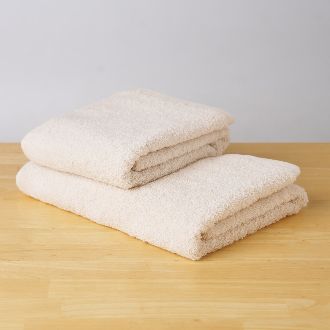 [セットでお得]　factory towel　バス&amp;フェイス同色セット