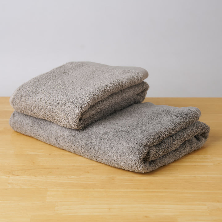 [セットでお得]　factory towel　バス&amp;フェイス同色セット