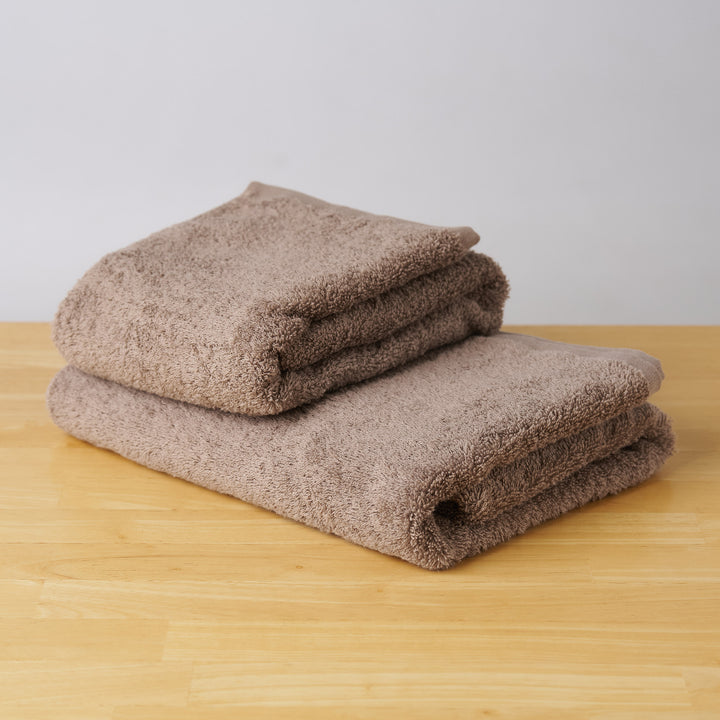 [セットでお得]　factory towel　バス&amp;フェイス同色セット