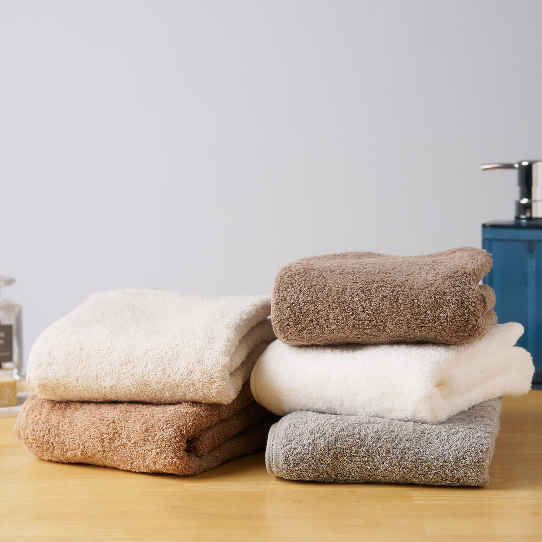 [セットでお得]　factory towel　フェイスタオル同色2枚セット