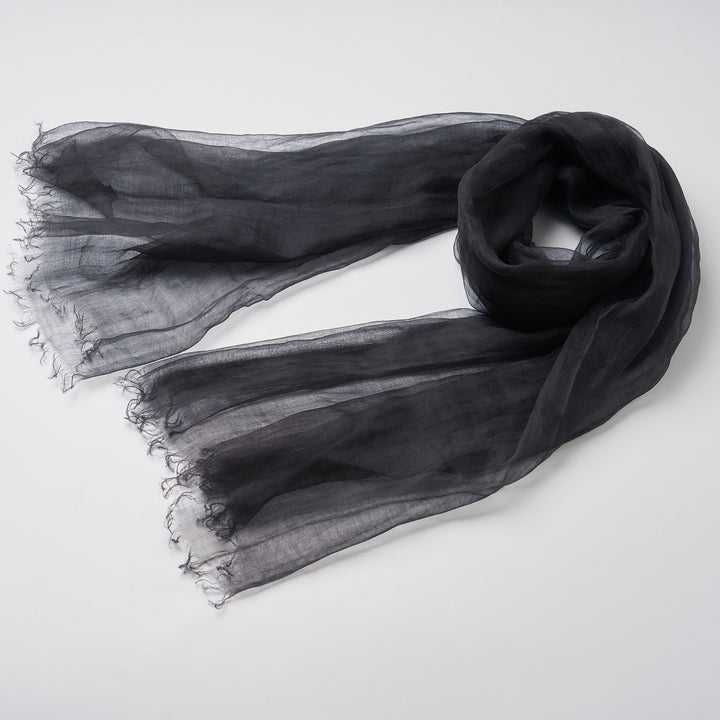 麻100％　大判ストール　R500 plain stole　