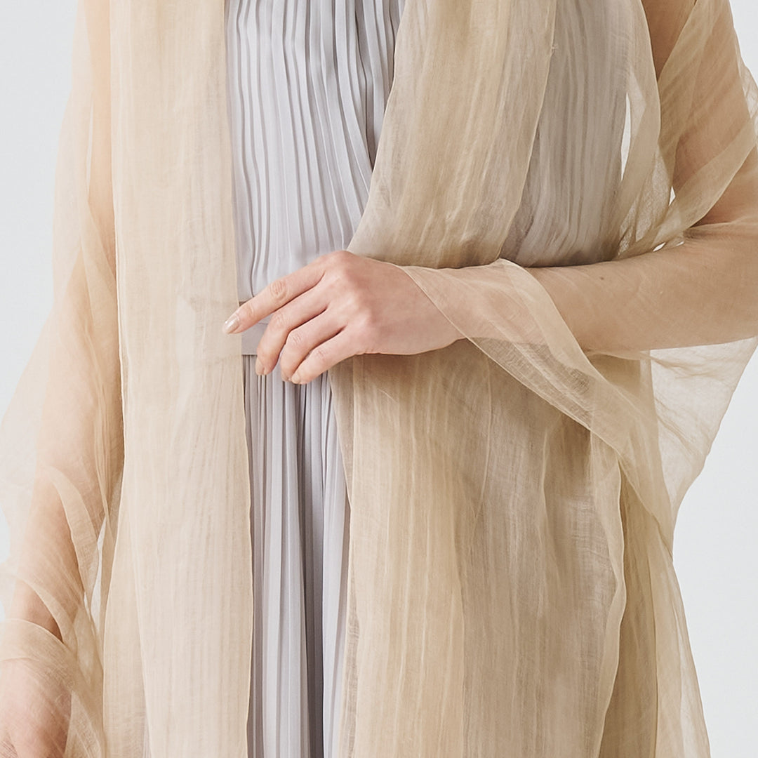 麻100％　大判ストール　R500 plain stole　