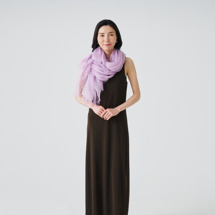 麻100％　大判ストール　R500 plain stole　