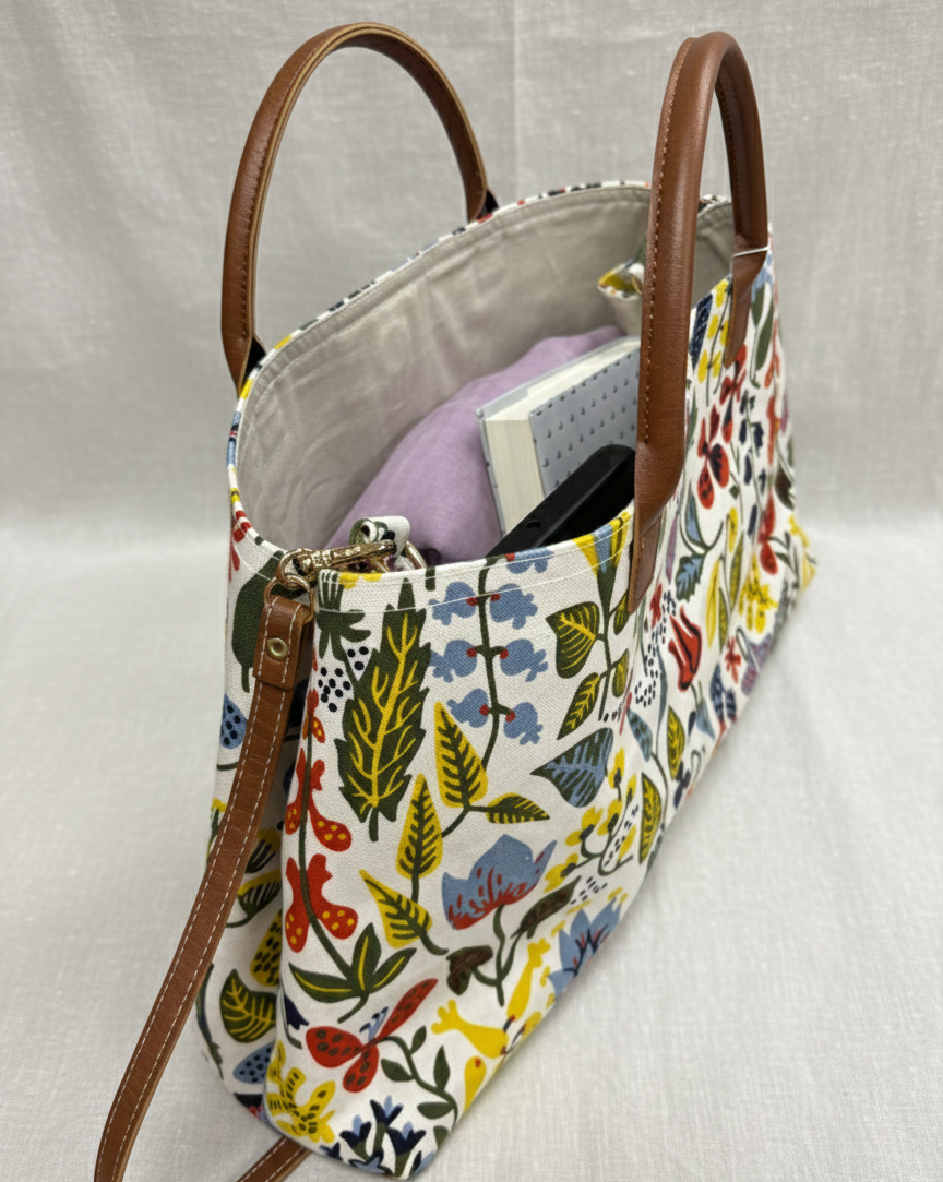 2wayバッグ　トートバッグ　ショルダーバッグ　ポテリー　スティグリンドベリコラボ