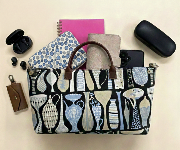 2wayバッグ　トートバッグ　ショルダーバッグ　ポテリー　スティグリンドベリコラボ