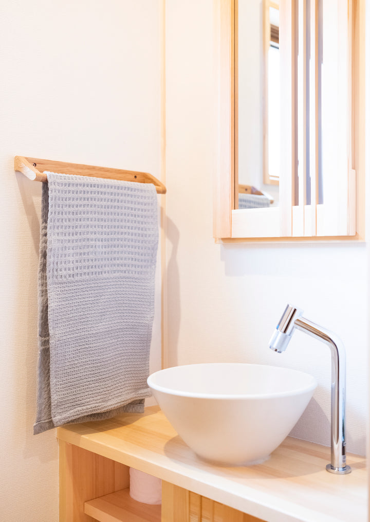 feel towel bath スモーキーターコイズ