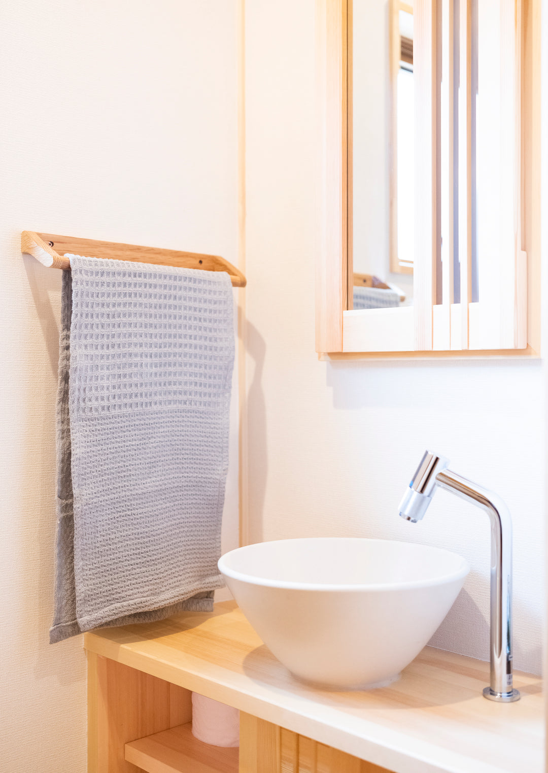 feel towel bath ダスティーローズ