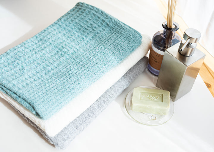 feel towel bath ダスティーローズ