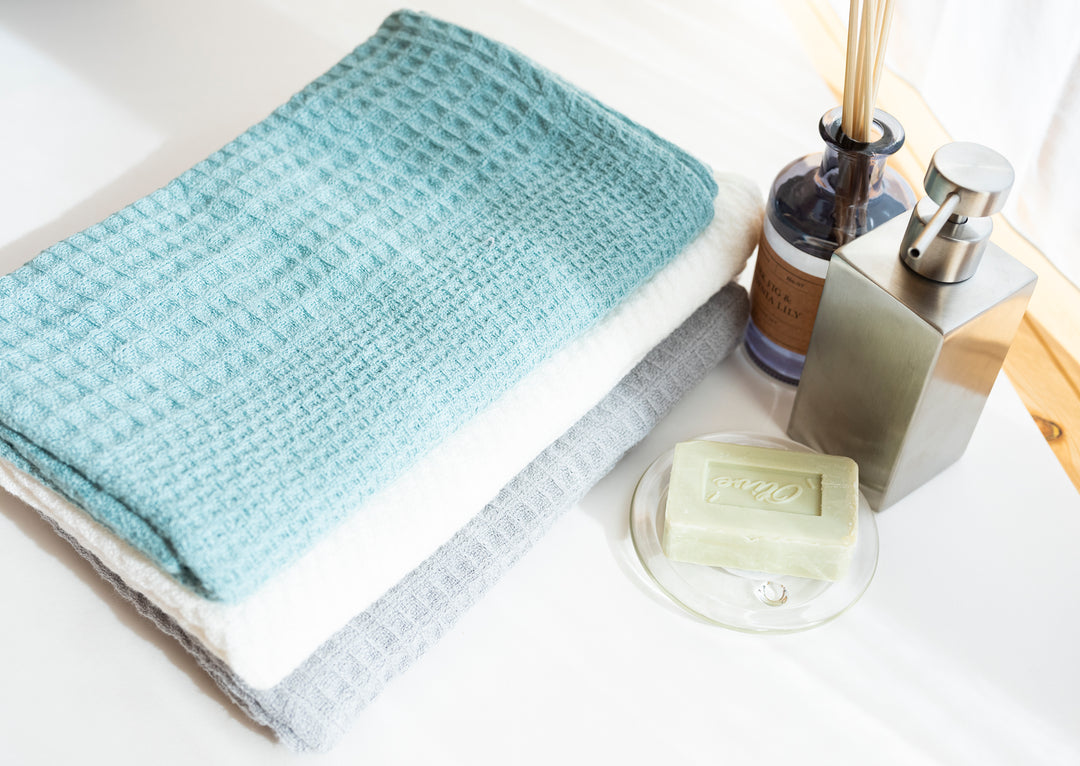 feel towel bath スモーキーターコイズ