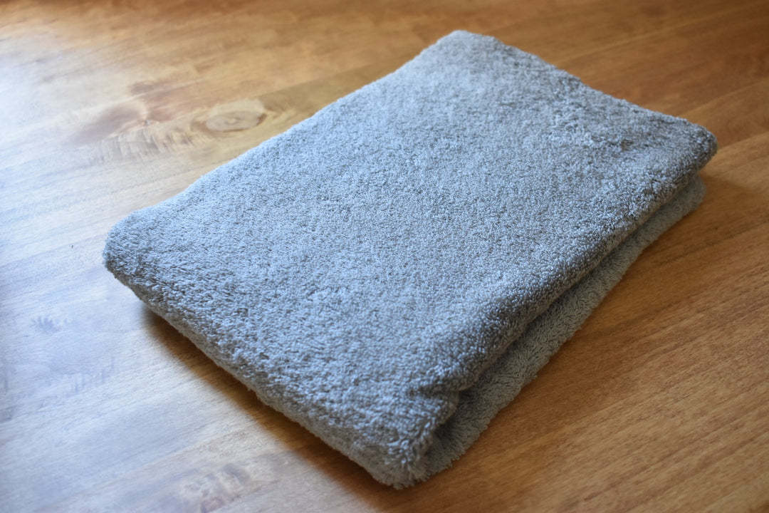 factory towel bath チャコールグレー　