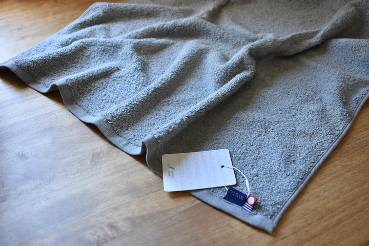 factory towel bath チャコールグレー　
