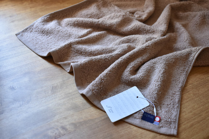 factory towel bath ブラウン