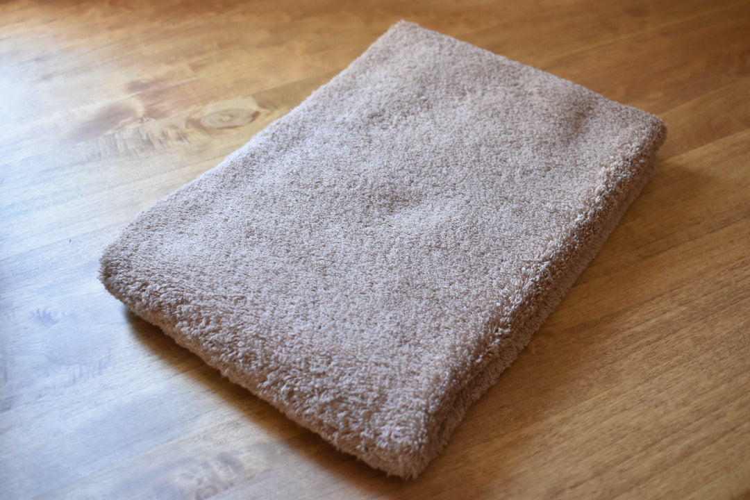 factory towel bath ブラウン
