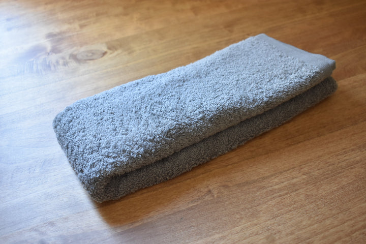 factory towel face チャコールグレー　