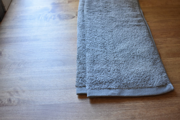 factory towel face チャコールグレー　