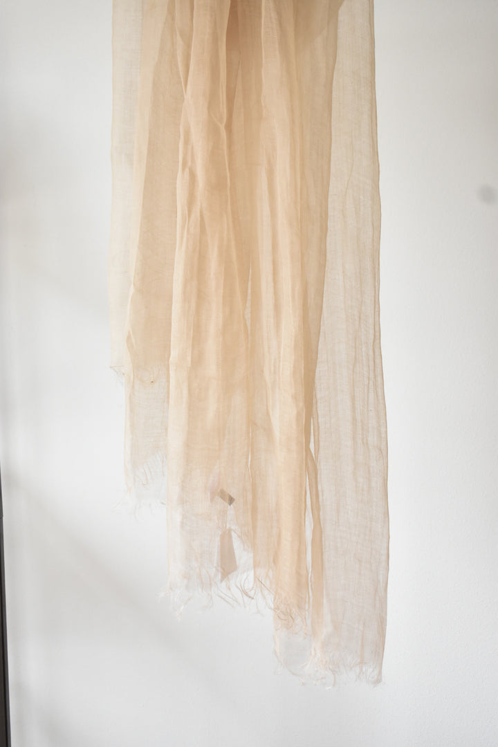 麻100％　大伴ストール　R500 plain stole